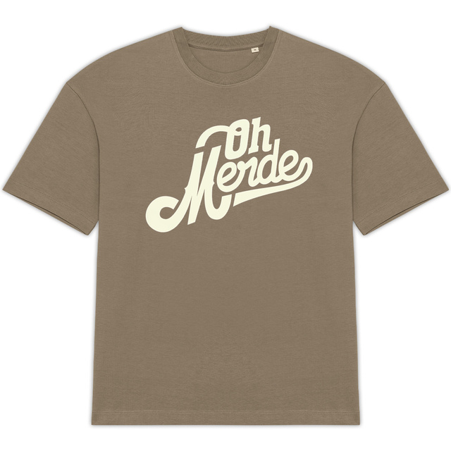 EU-Oh Merde Off White Print  - Image