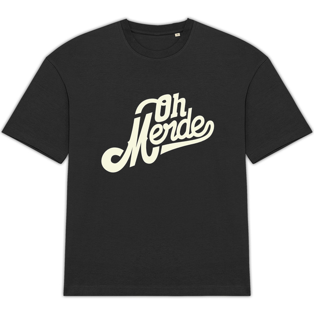 EU-Oh Merde Off White Print  - Image