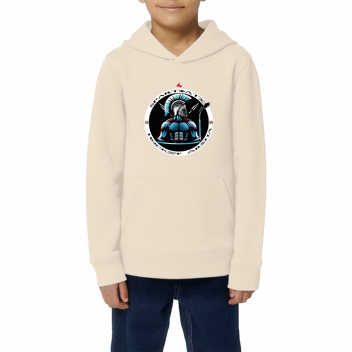 Sweat à capuche Epais Enfant Guerrier Spartiate hockey