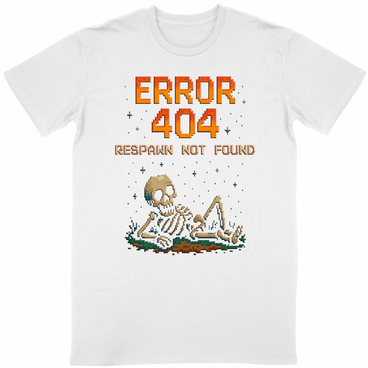 Error 404 Respawn not Found - Retro Gaming Glitch Art - Image