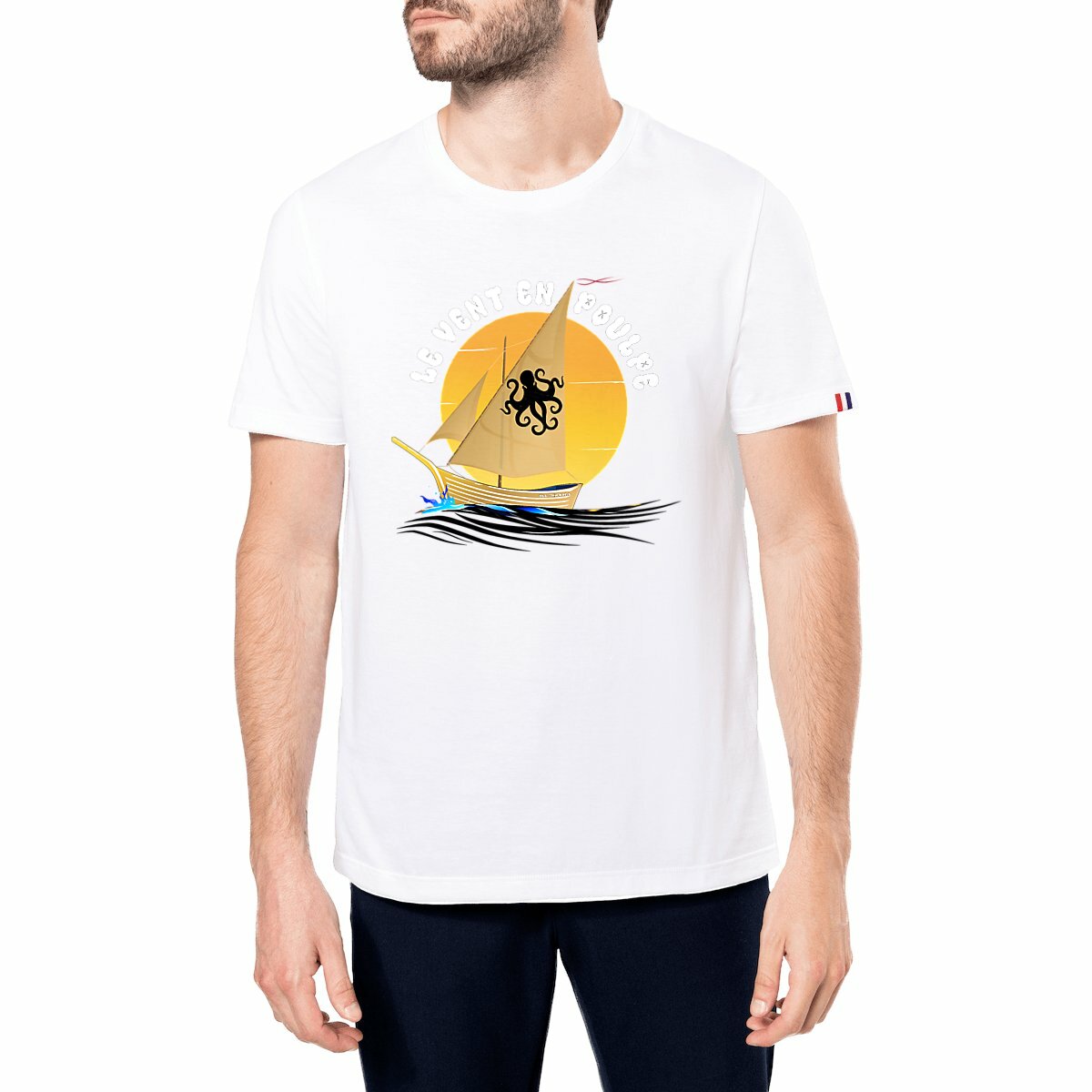 Le Vent en Poulpe de Marseille - Tradional Sailboat with Octopus