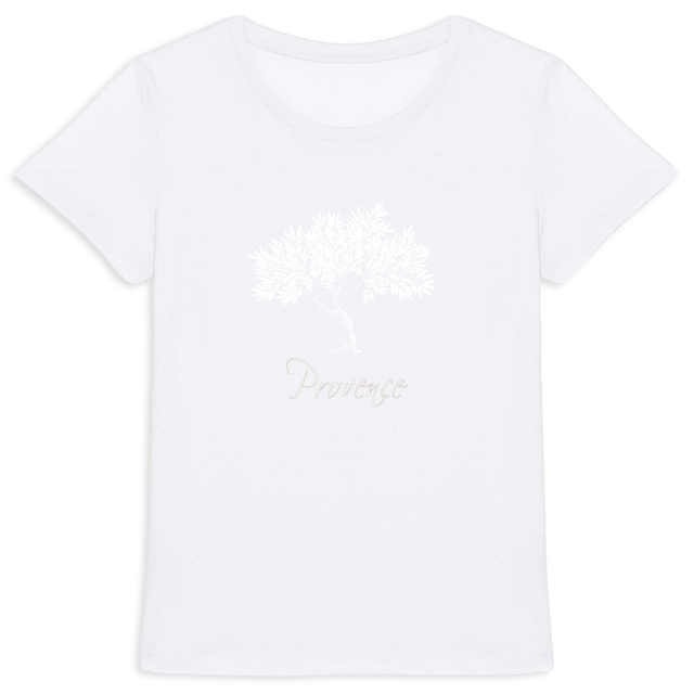 Outfit printemps, Olivier blanc, charme et élégance de la Provence, France - Image