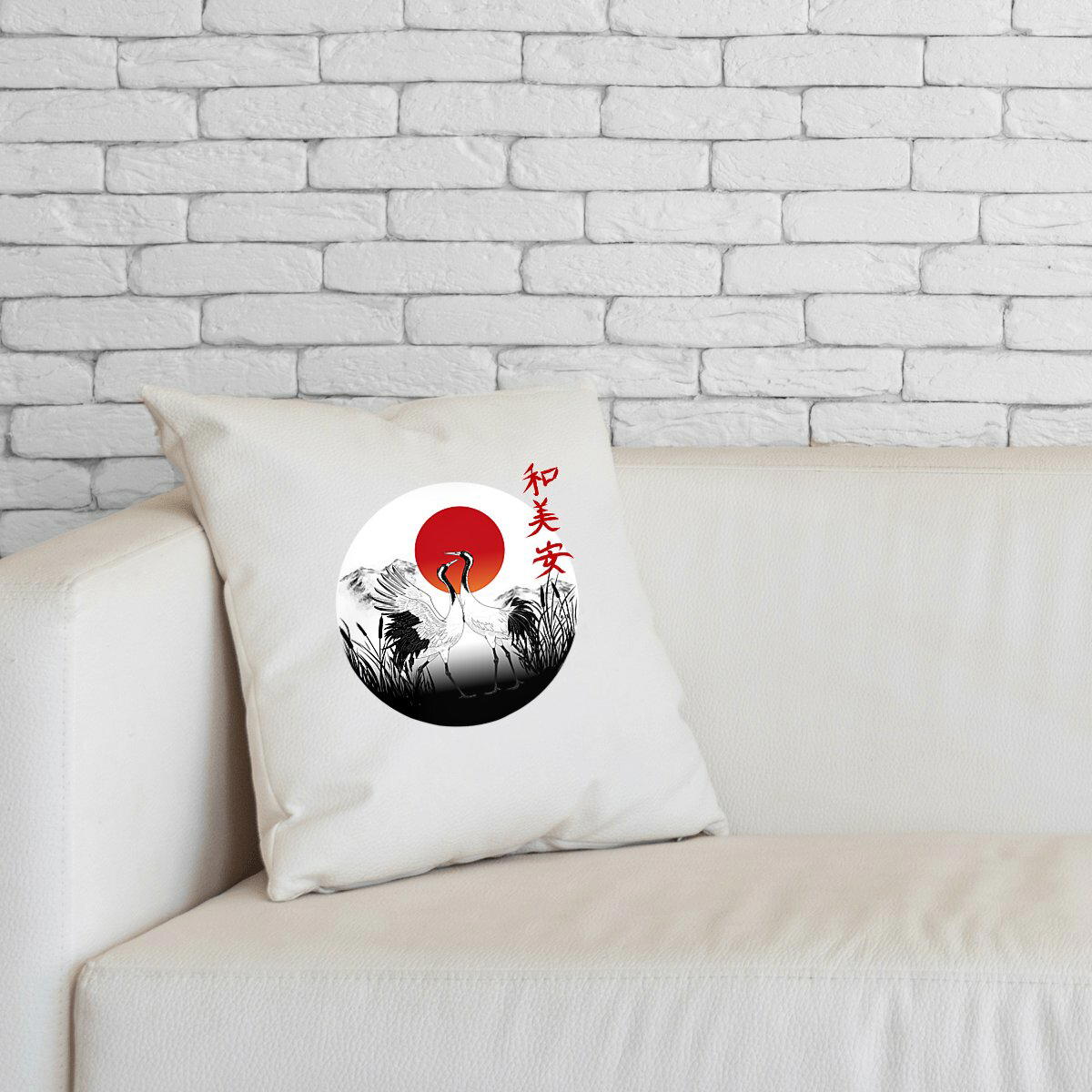 Coussin décoratif au design japonais : l'élégance et la sérénité dans votre intérieur