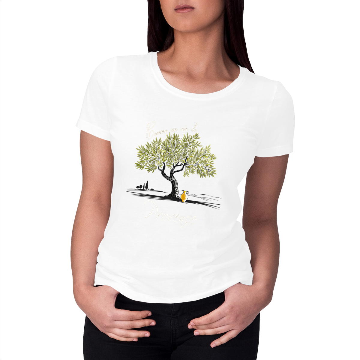 Outfit printemps - Paysage de Provence - Olivier, "Comme un air de Provence"