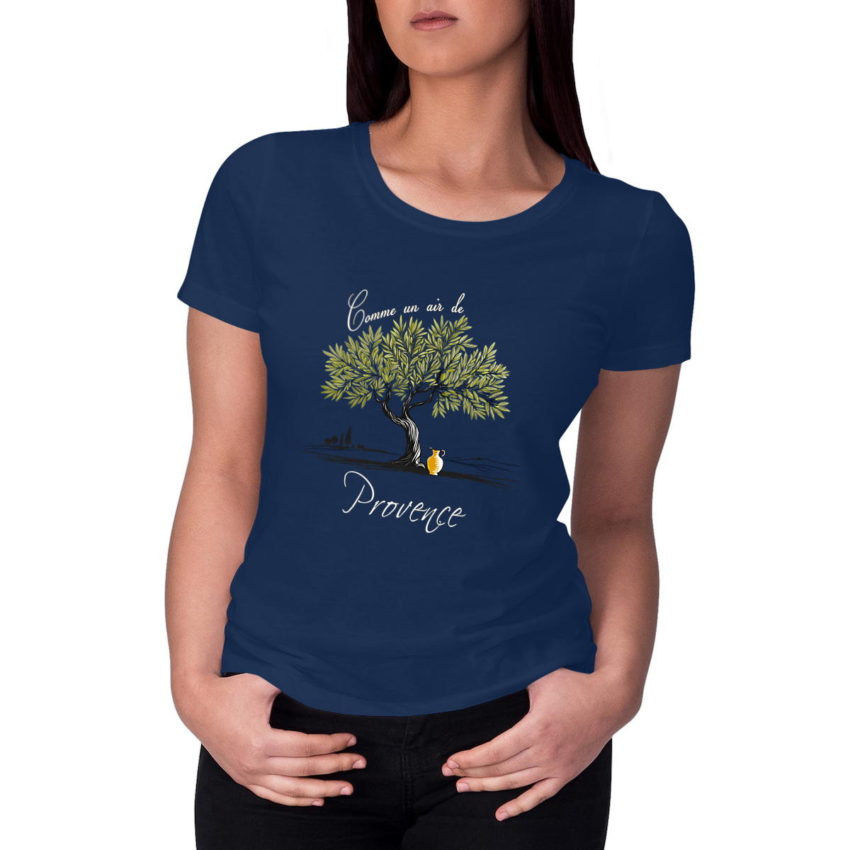 Outfit printemps - Paysage de Provence - Olivier, "Comme un air de Provence"