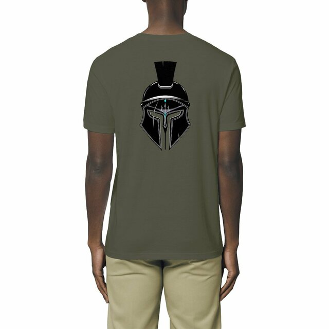 T-shirt unisexe léger Spartiates hockey arena Marseille Olympique recto verso