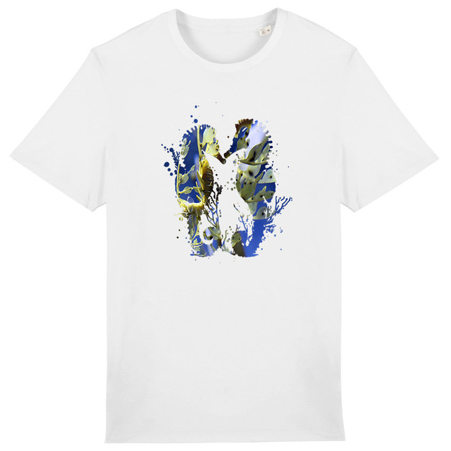 T-shirt seahorse, hippocampe, chic, ocean life - Image