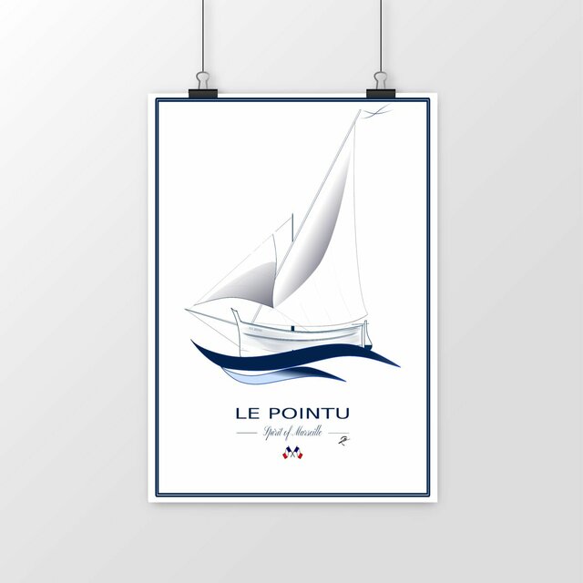 Le POINTU,  Spirit of Marseille, Bateau traditionnel 