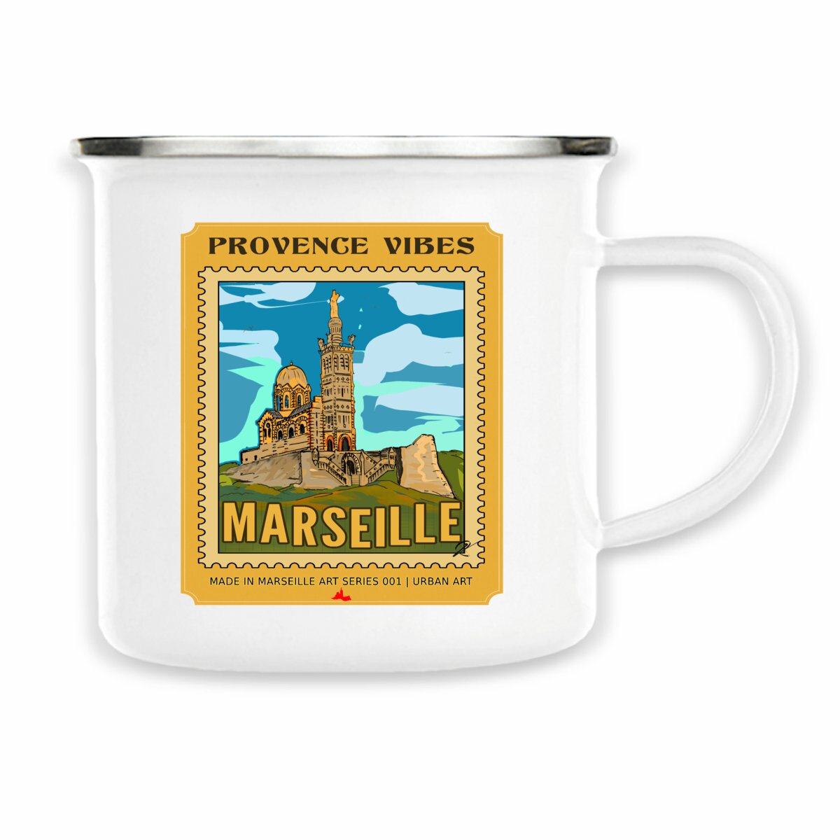 Mug metal Provence Vibes - Marseille - Image