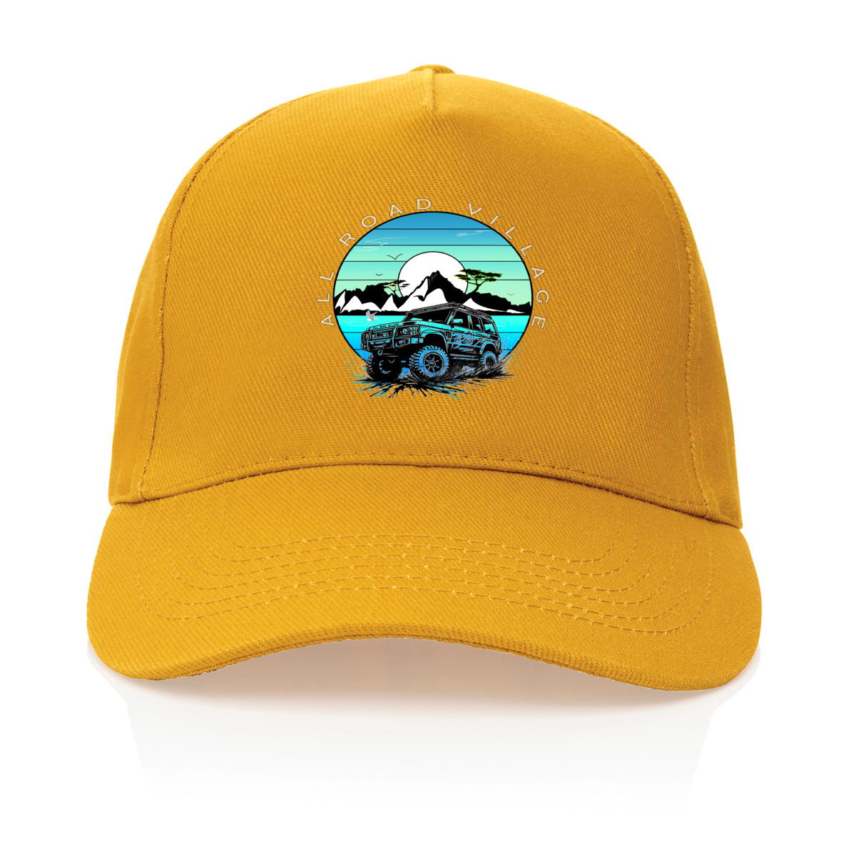 Casquette recyclée Aventure et sport mécanique All Road around the world