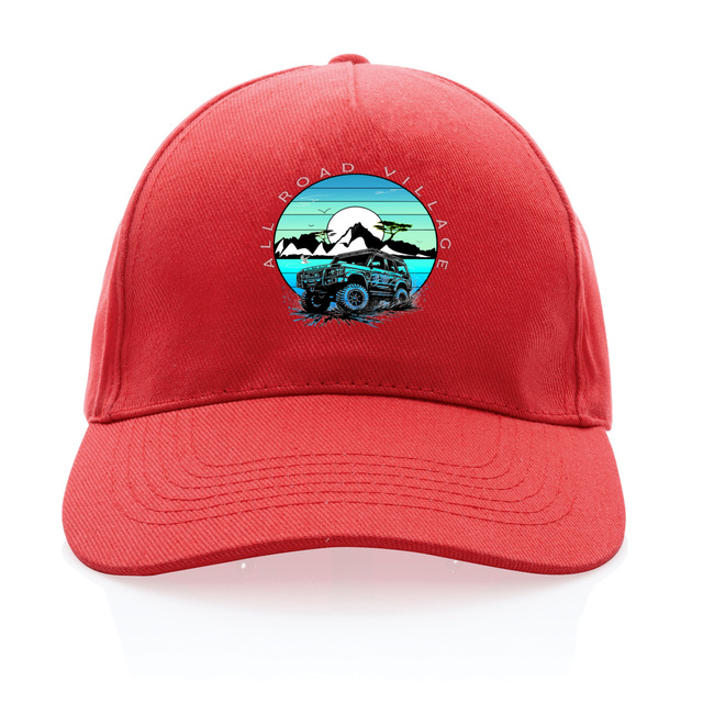 Casquette recyclée Aventure et sport mécanique All Road around the world - Image