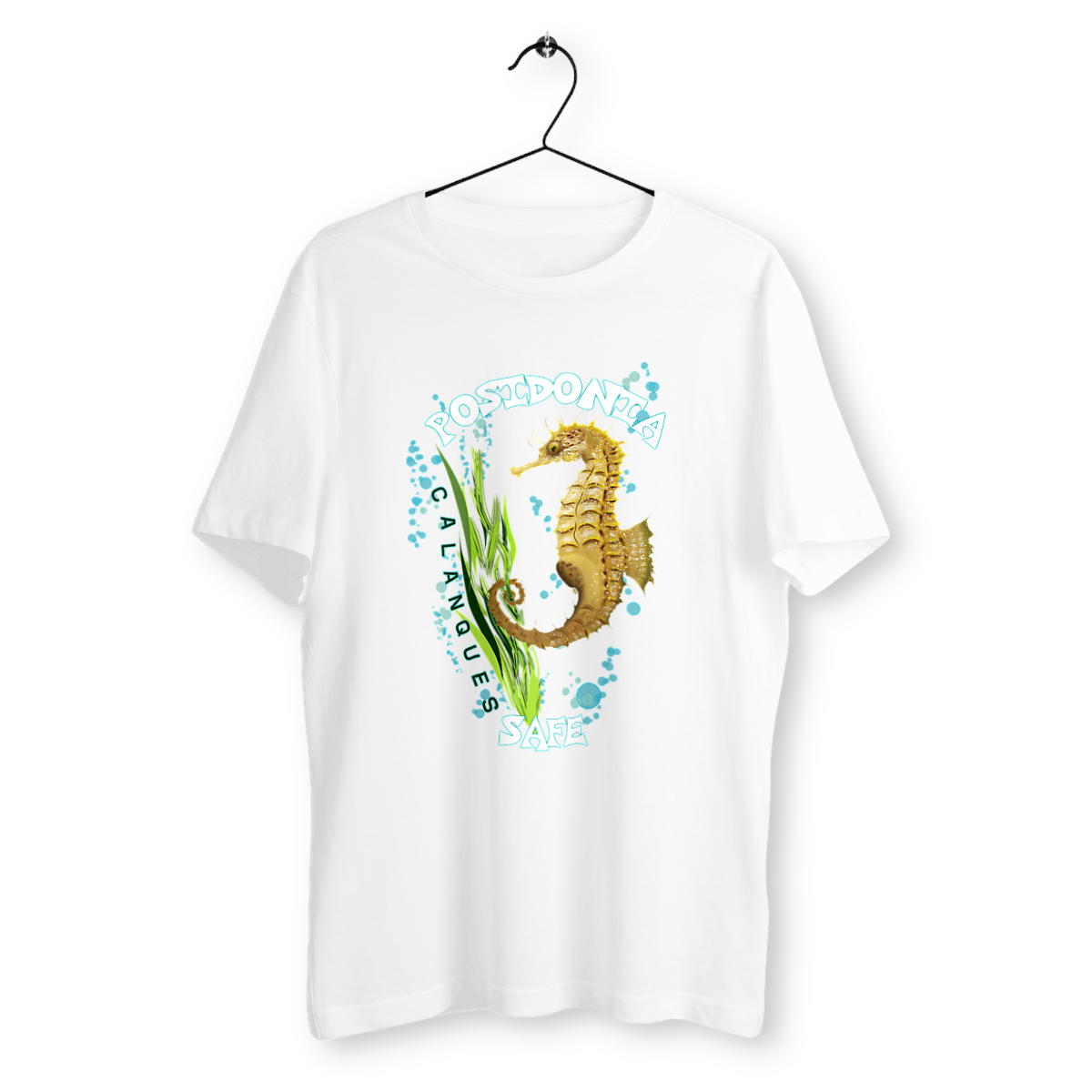 T-shirt Unisexe Classique - Protégeons la Posidonie - Image