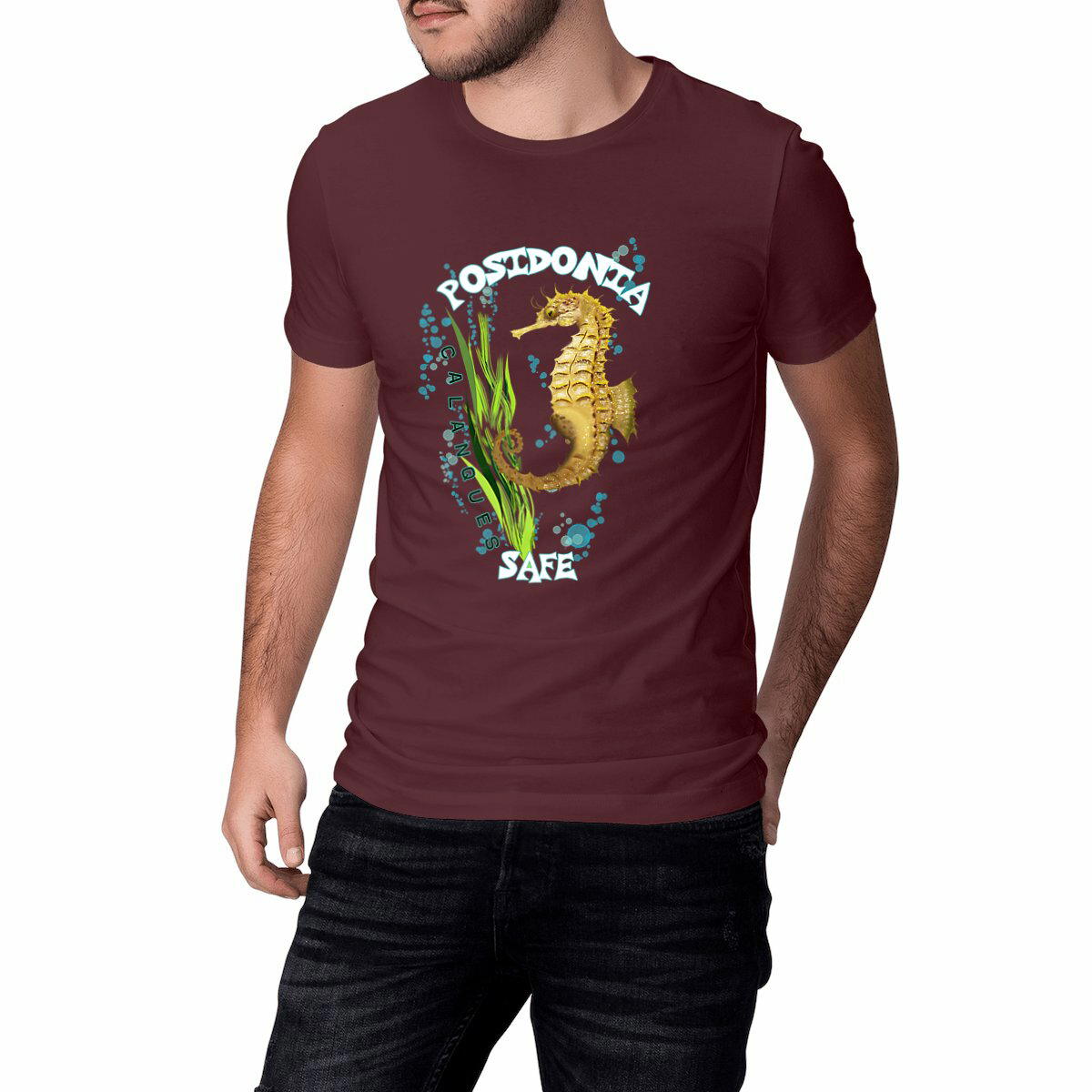 T-shirt Unisexe Classique - Protégeons la Posidonie