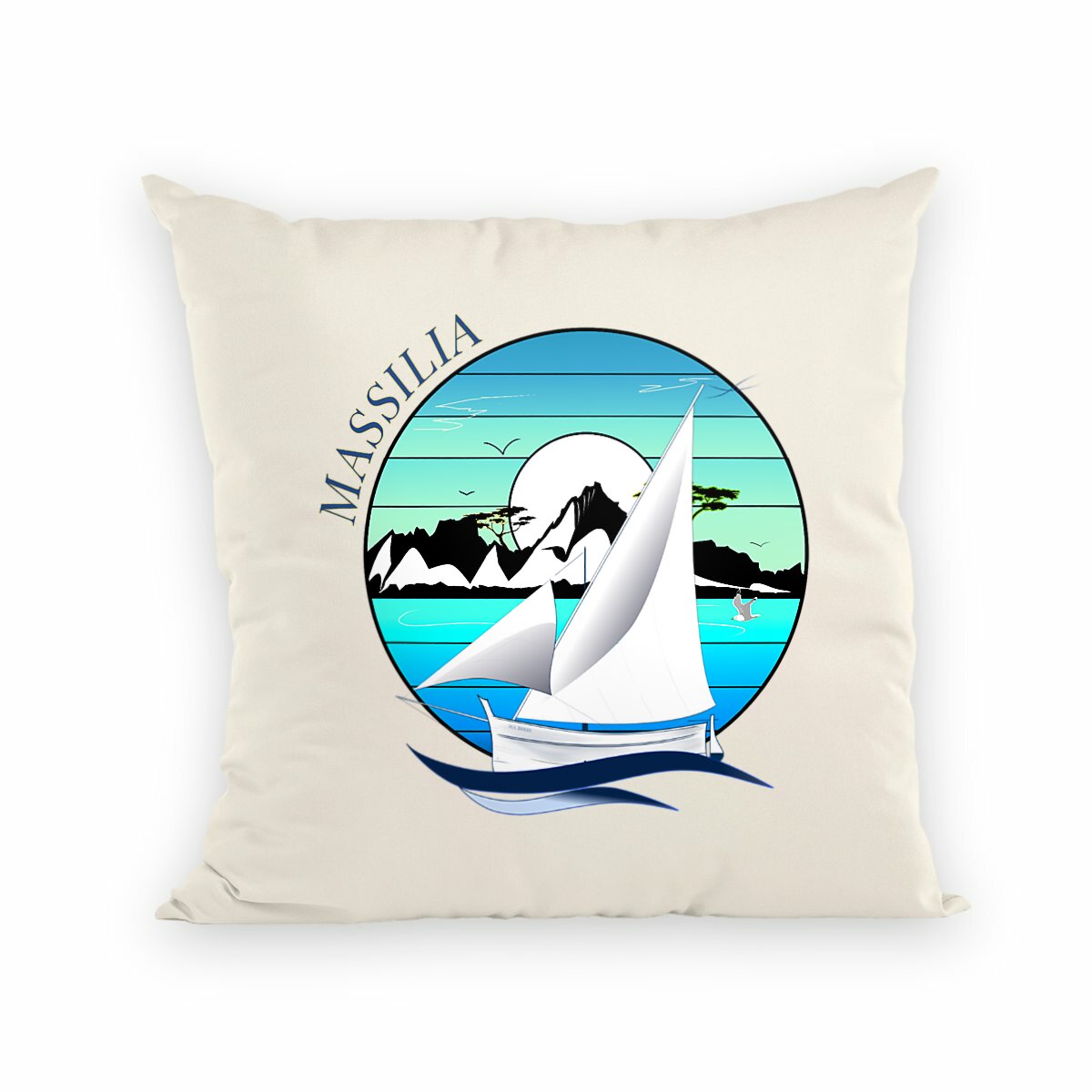 Coussin qualité supérieur Massilia - Image