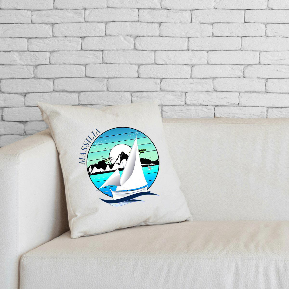 Coussin qualité supérieur Massilia