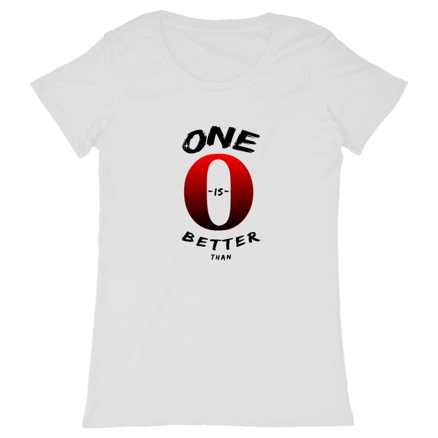 One is better than 0, développement personel  - Image