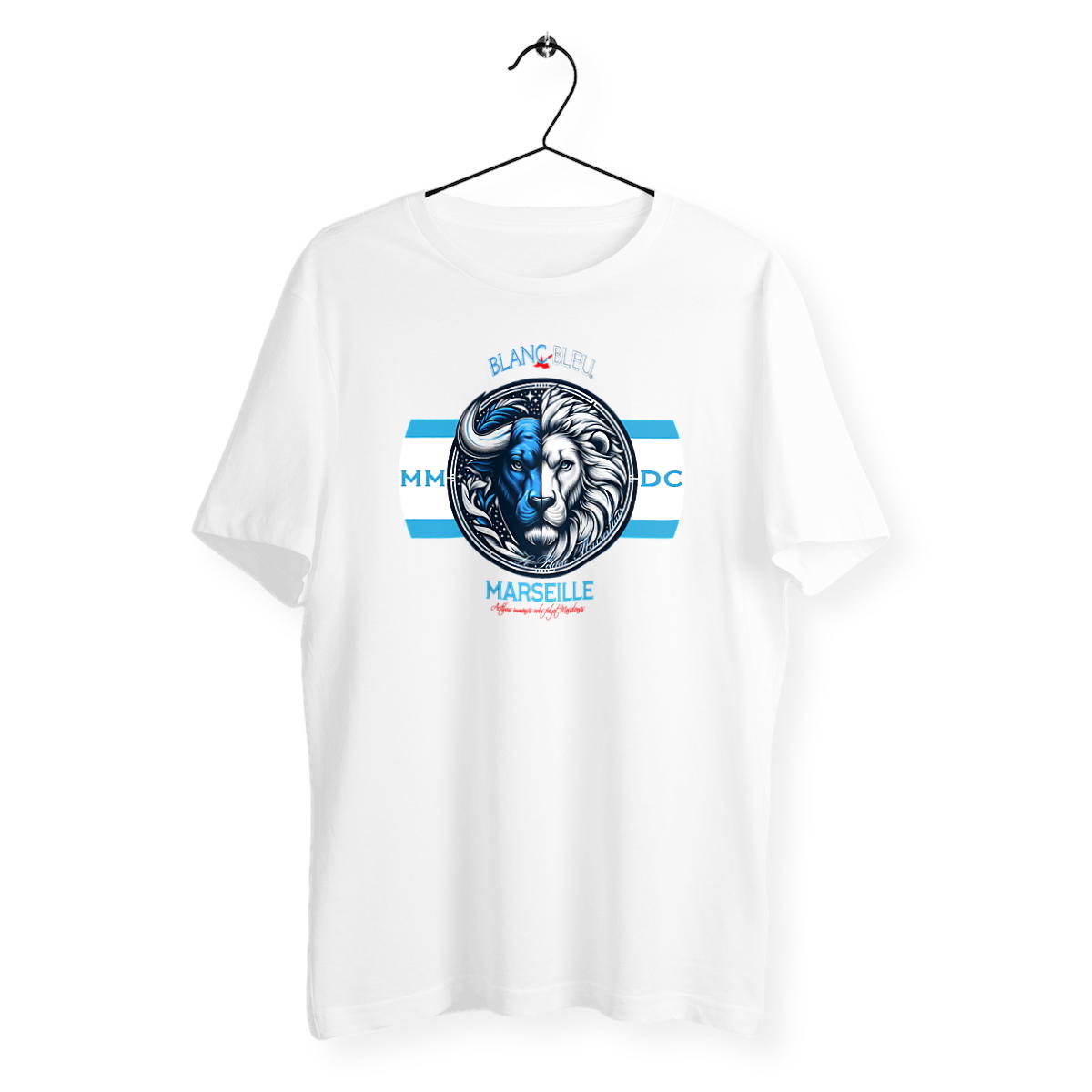 T-shirt unisexe léger Esprit de Marseille - Image