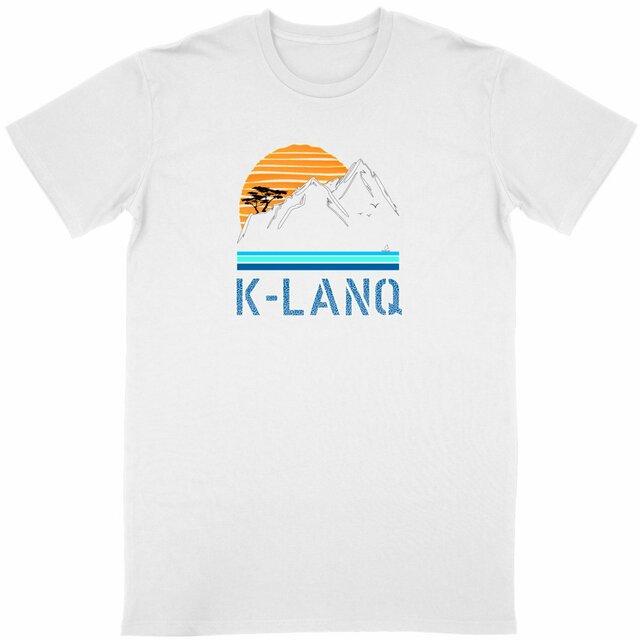T-Shirt K-LANQ Calanques Marseille Vintage Néo Rétro - Image