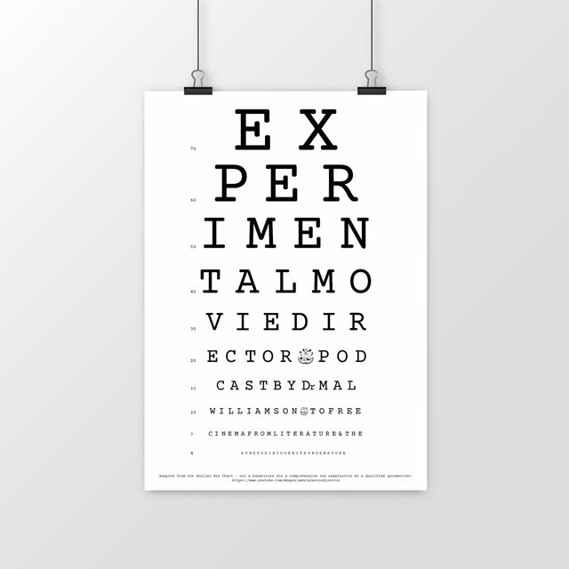 Experimental Eye Chart
