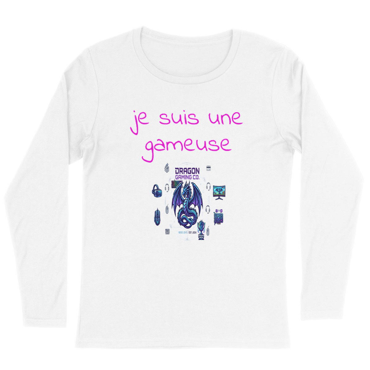Image front T-shirt gameuse