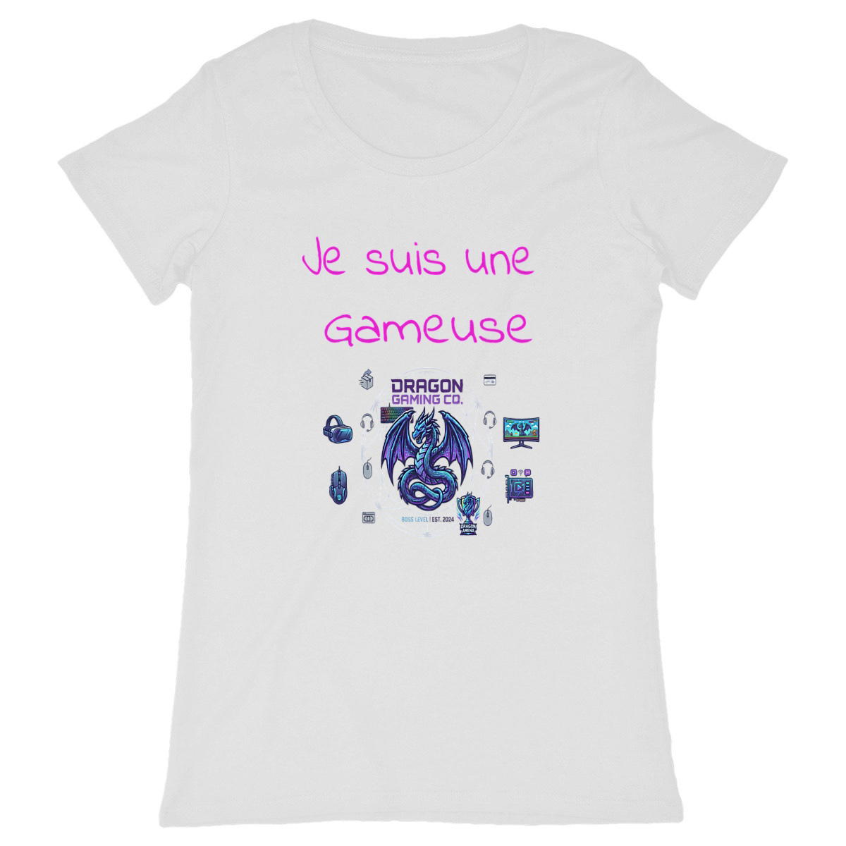 Image front T-shirt gameuse
