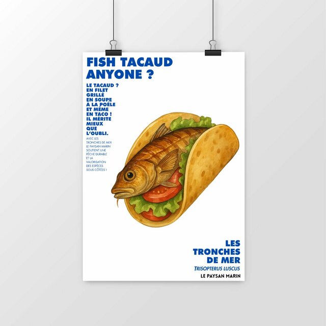 Image front Poster Fish Tacaud
