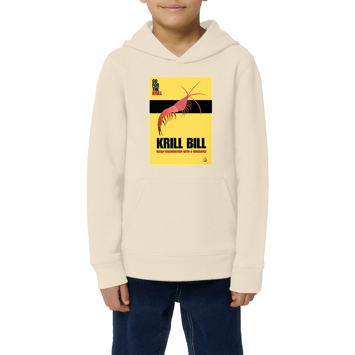 Image front Hoodie Enfant Krill Bill