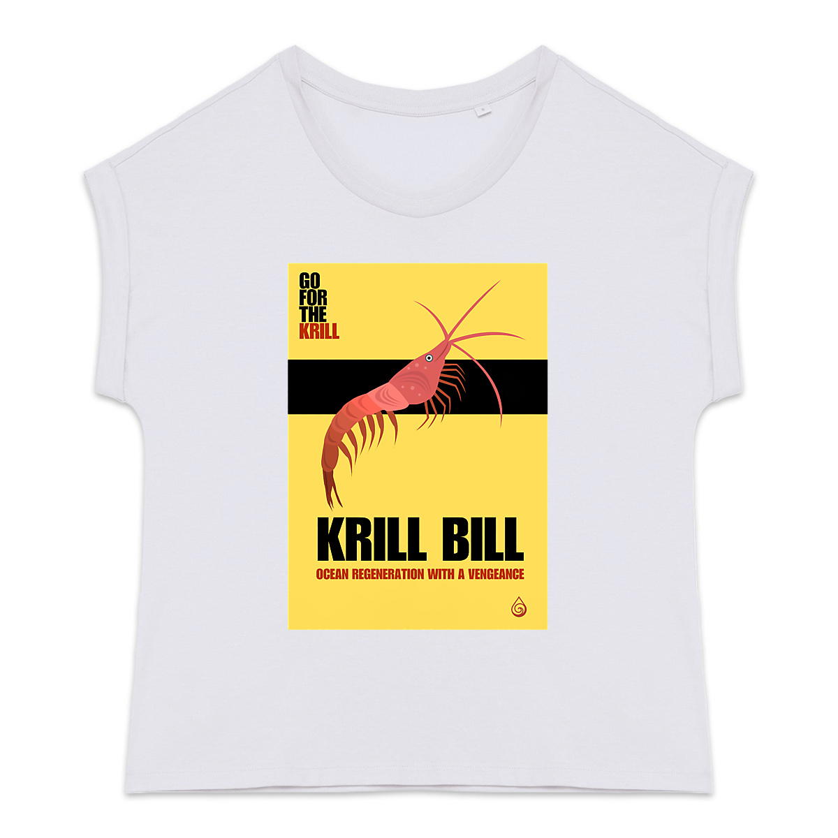 Image front T-shirt femme Krill Bill