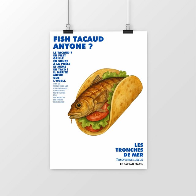 Image front Poster Fish Tacaud