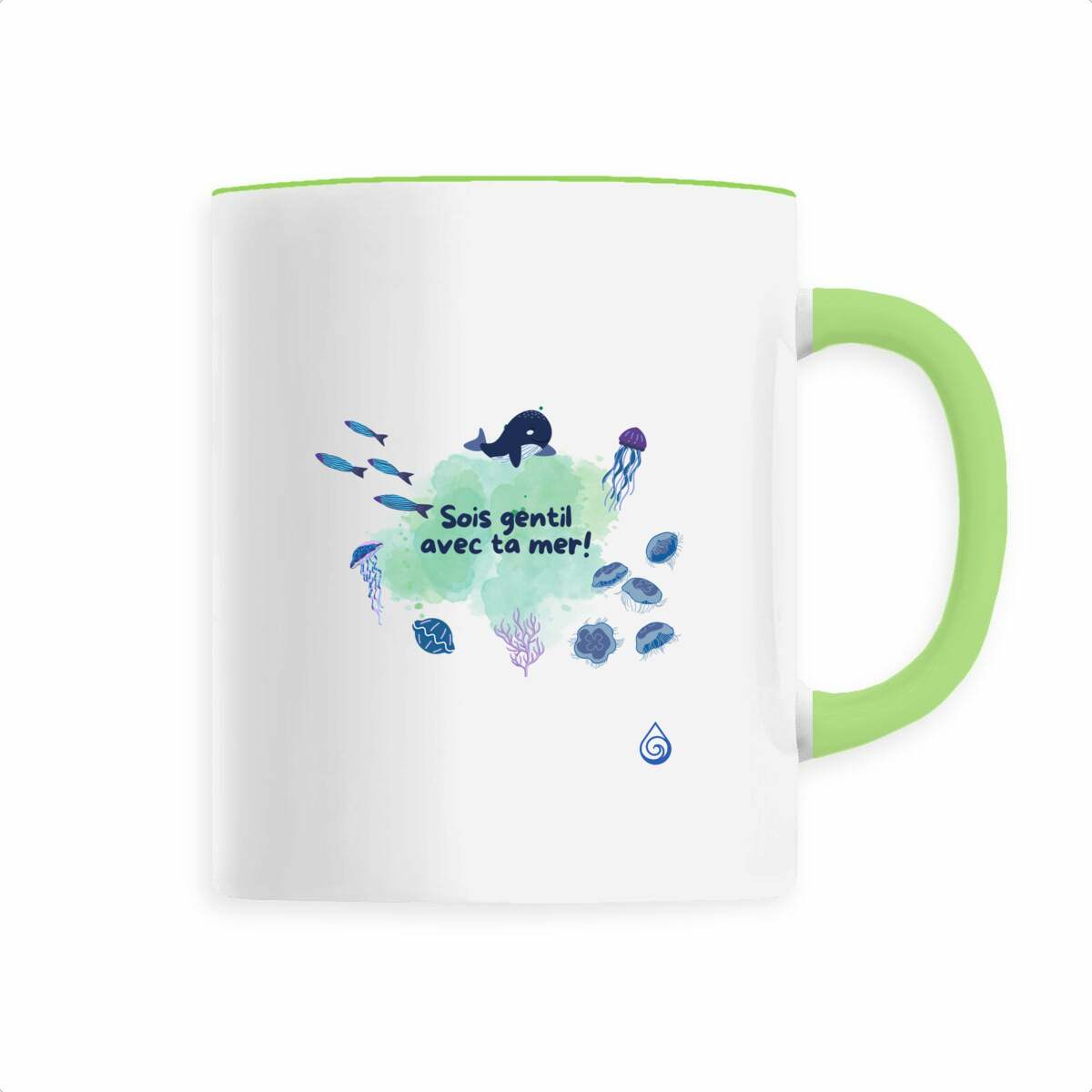 Image front Mug Sois gentil avec ta mère