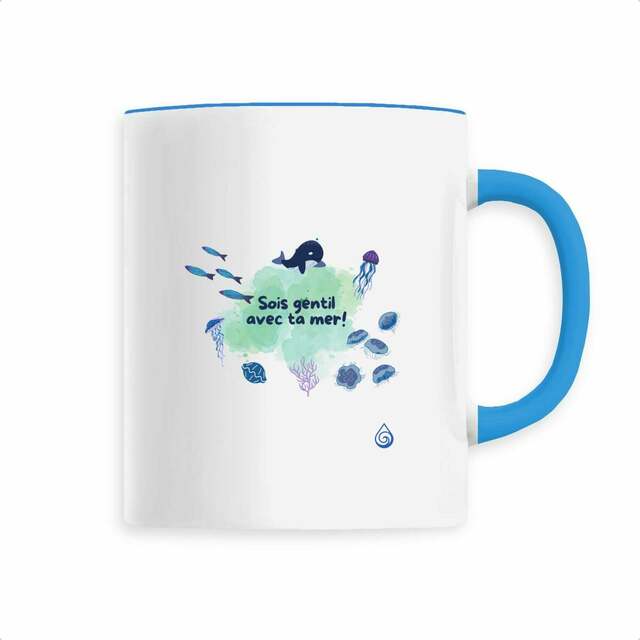 Image front Mug Sois gentil avec ta mère