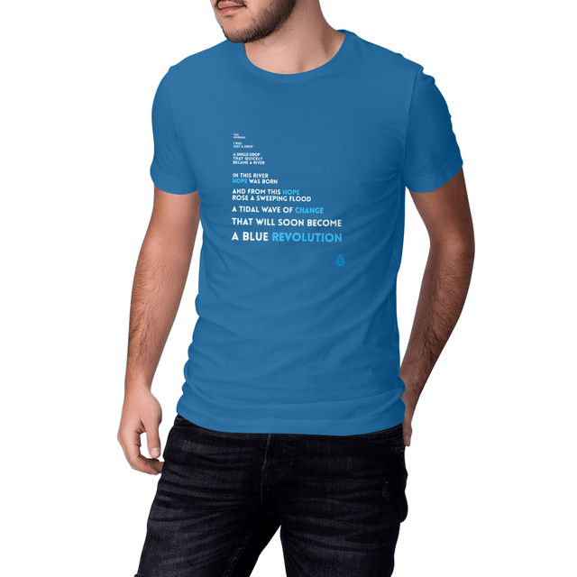 Image front T-shirt The Drop dark Adulte