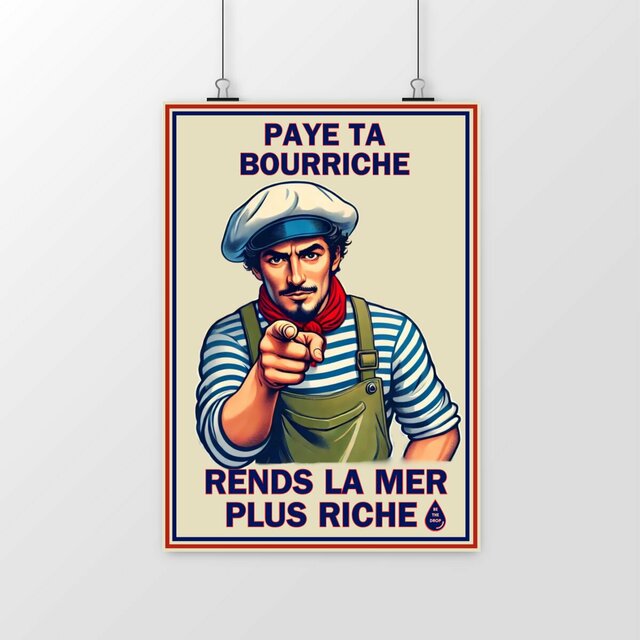 Image front Poster Paye ta bourriche 