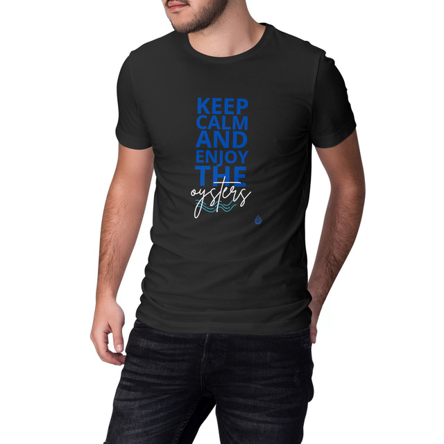 Image front T-shirt Keep calm Homme