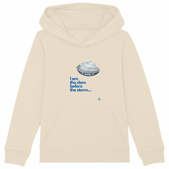 Image front Hoodie I am the clam Enfant
