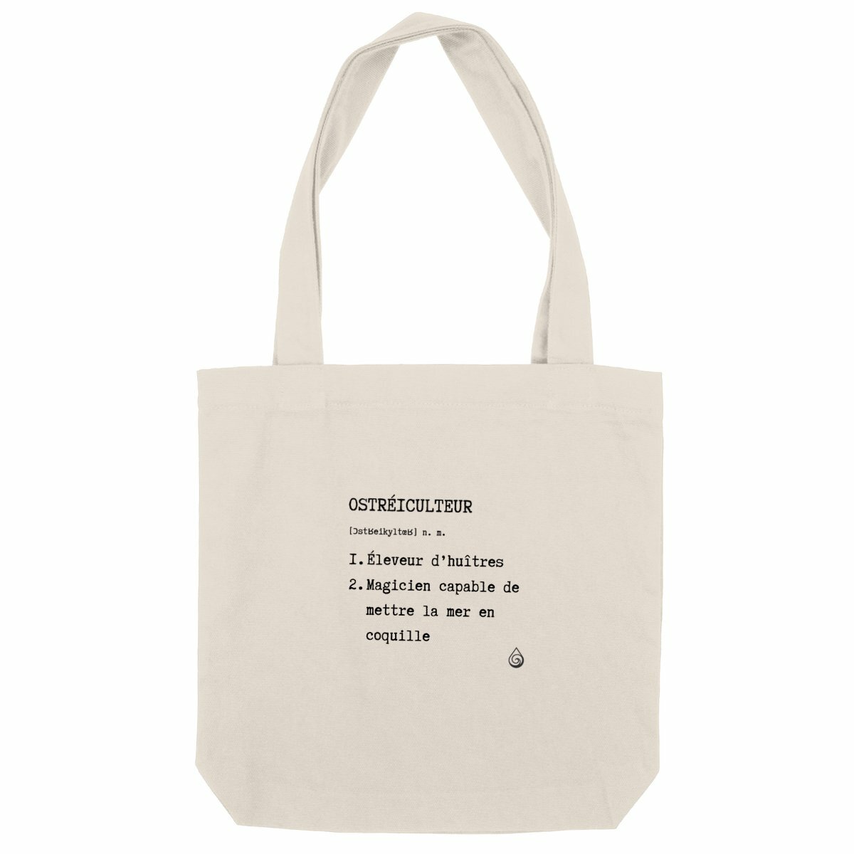 Image front Tote bag Ostréiculteur