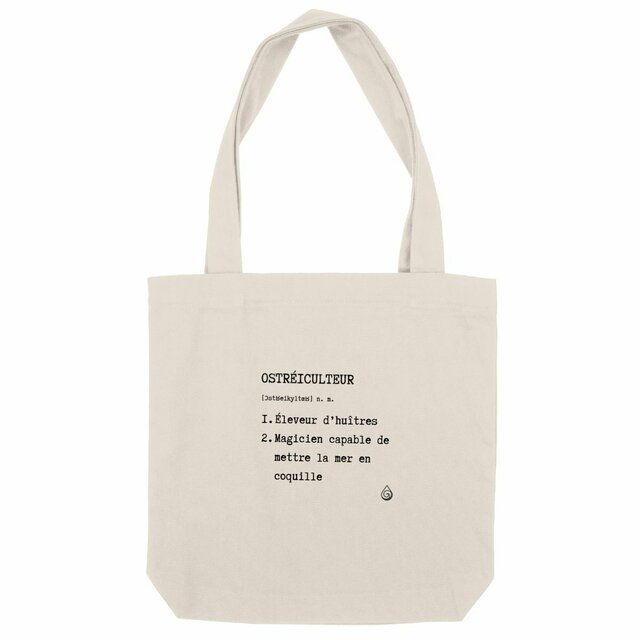 Image front Tote bag Ostréiculteur