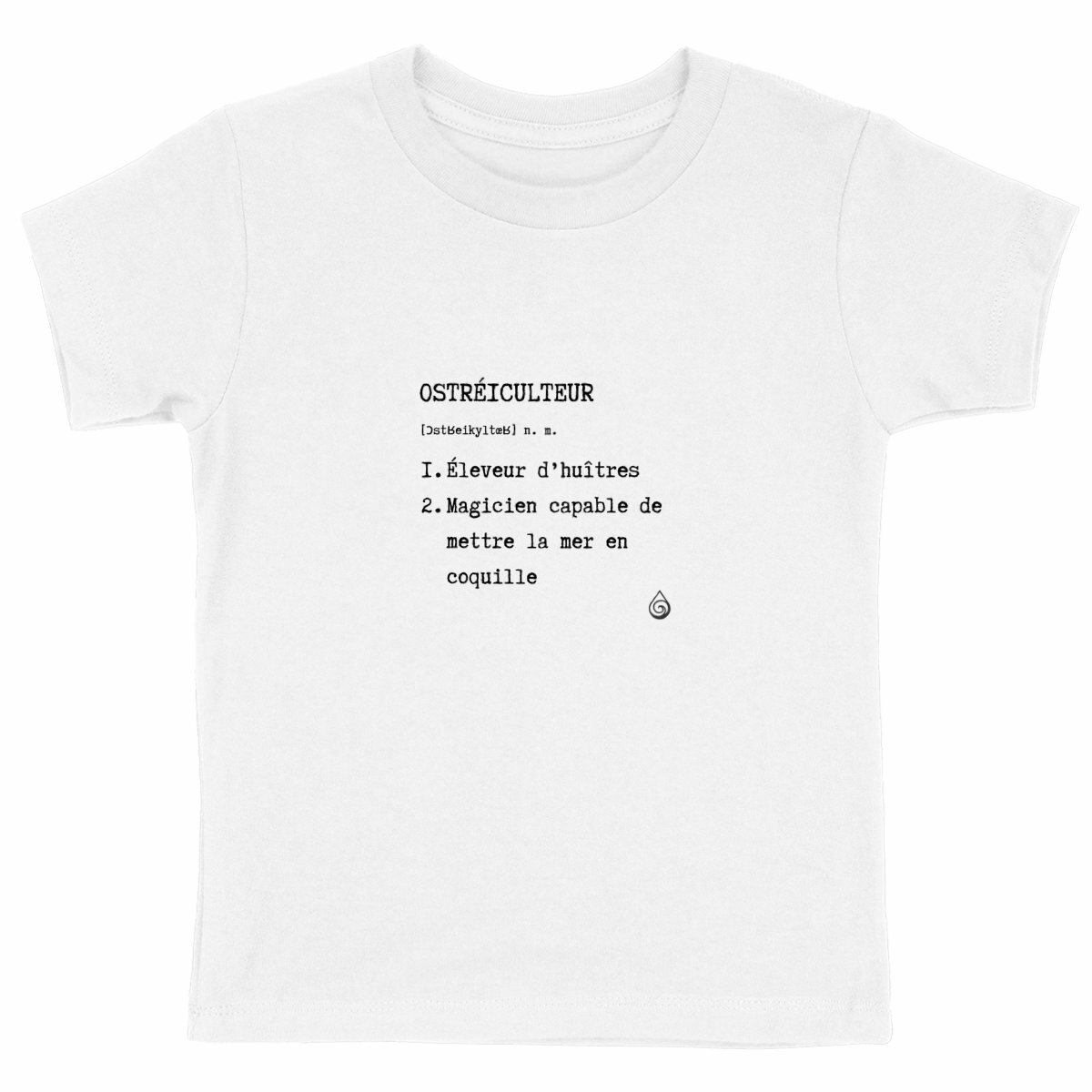 Image front T-shirt Enfant Ostréiculteur 