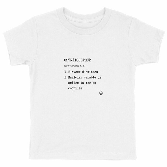 Image front T-shirt Enfant Ostréiculteur 