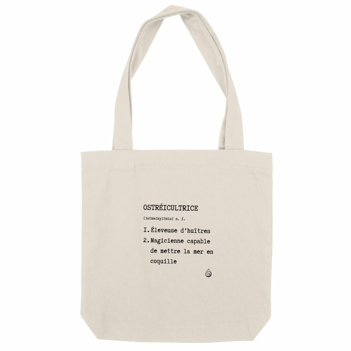 Image front Tote bag Ostréicultrice