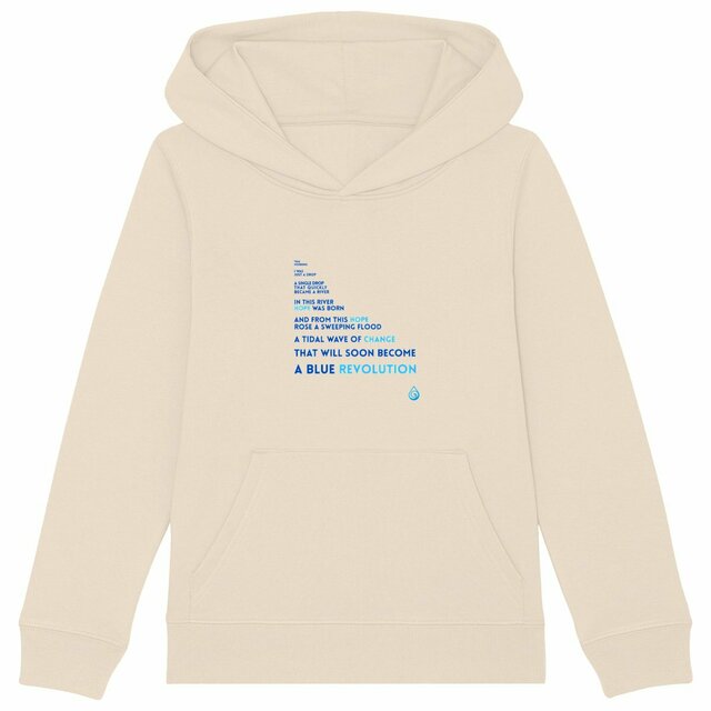 Image front Hoodie Enfant Blue revolution