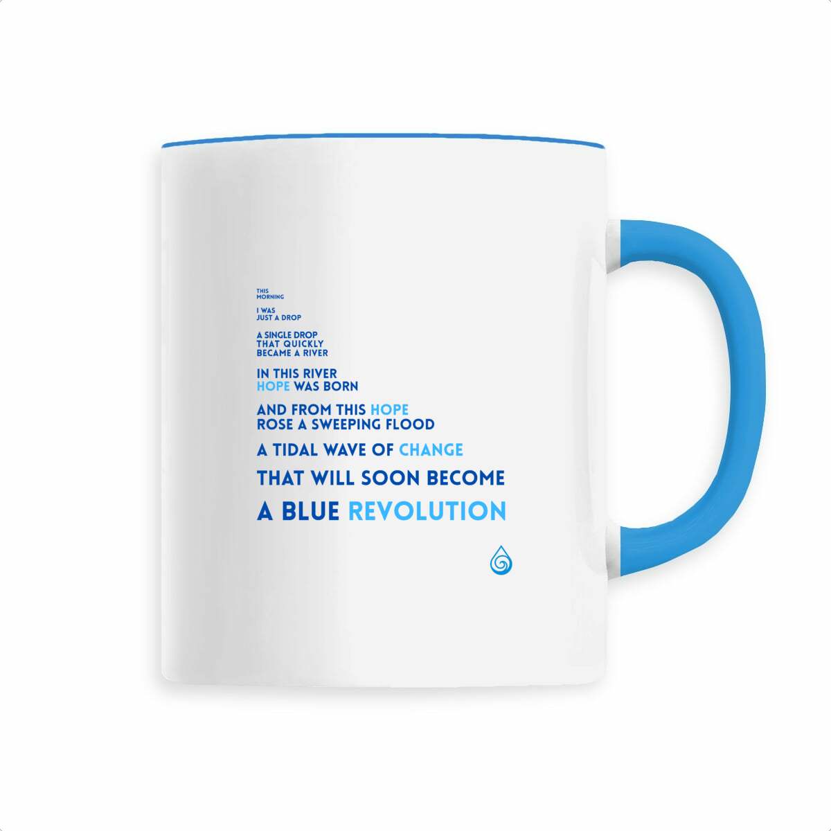 Image front Mug Blue revolution