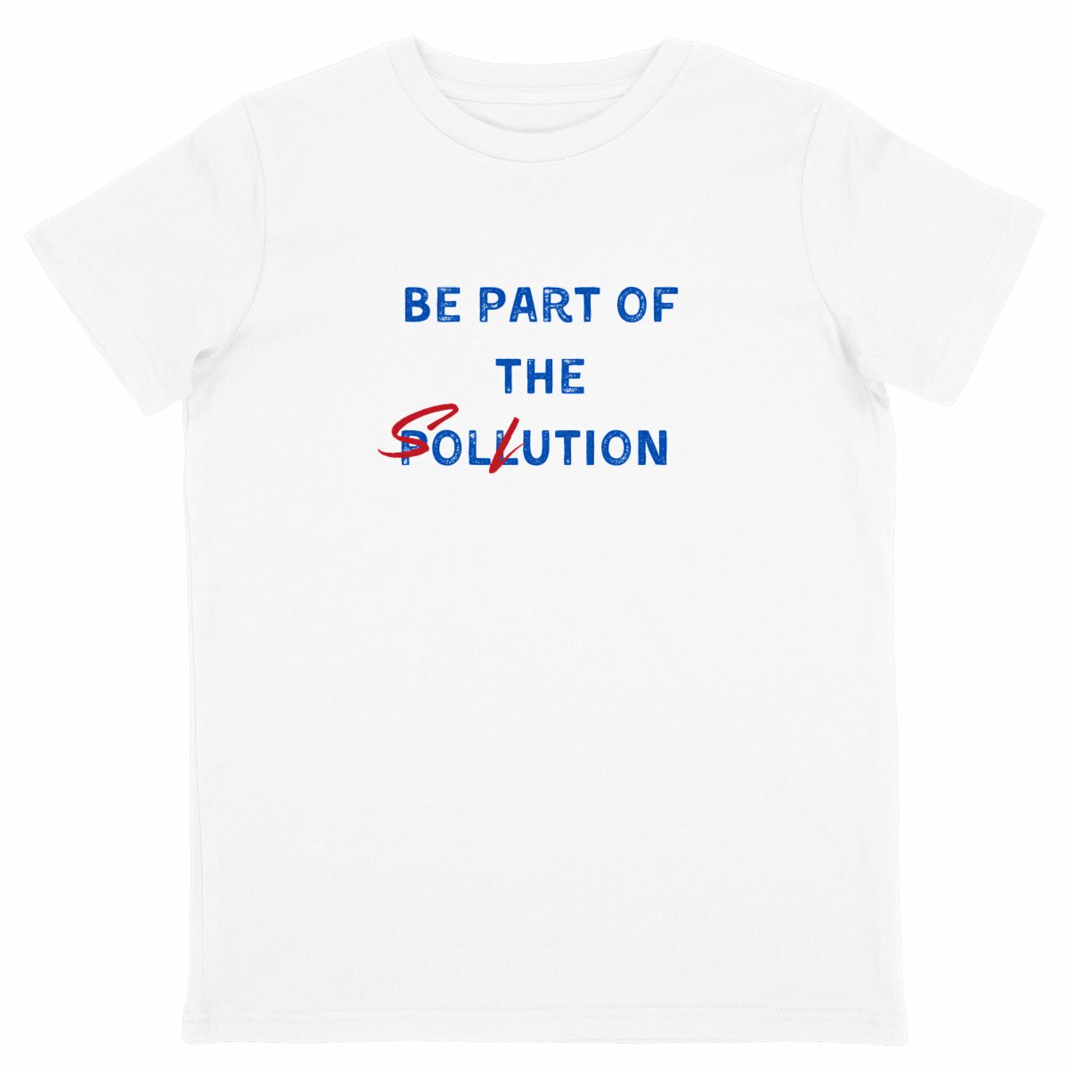 Image front T-shirt Enfant Protect our oceans 