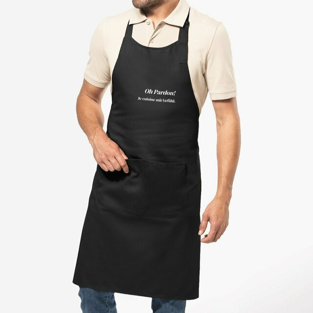 Image front Tablier - Je cuisine mit Gefühl.