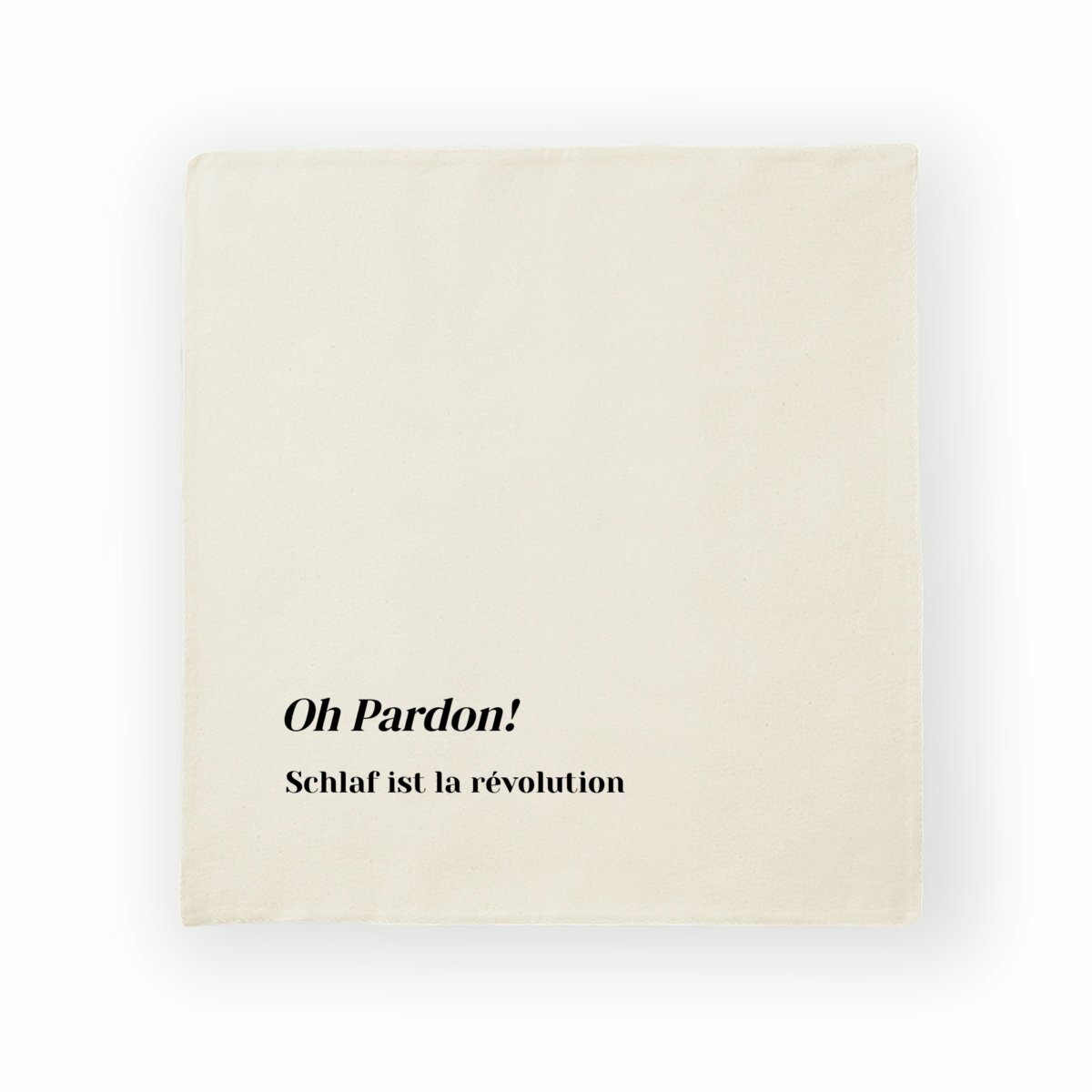 Image back Housse de coussin pour faire la révolution