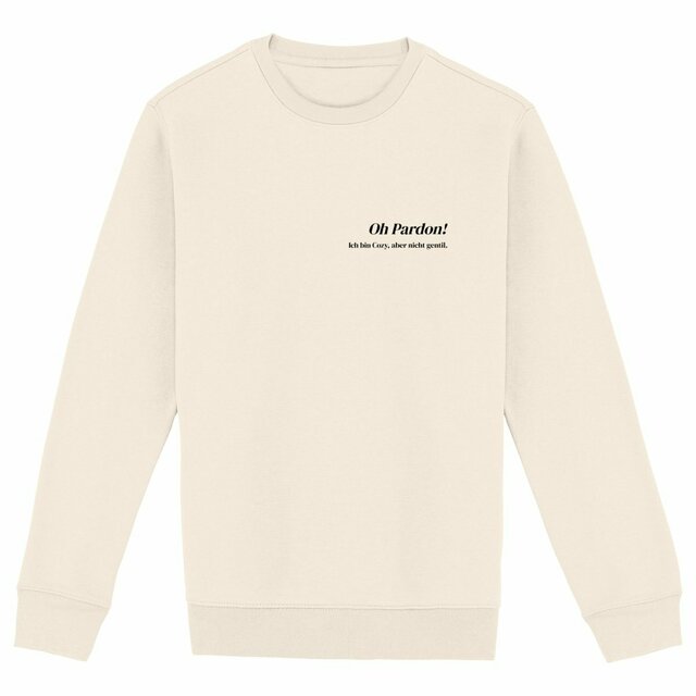 Image back Sweat - Cozy, aber nicht gentil.