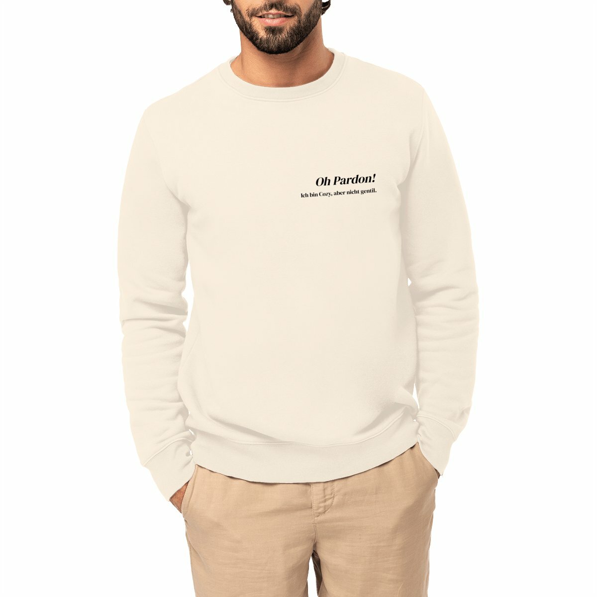 Image front Sweat - Cozy, aber nicht gentil.