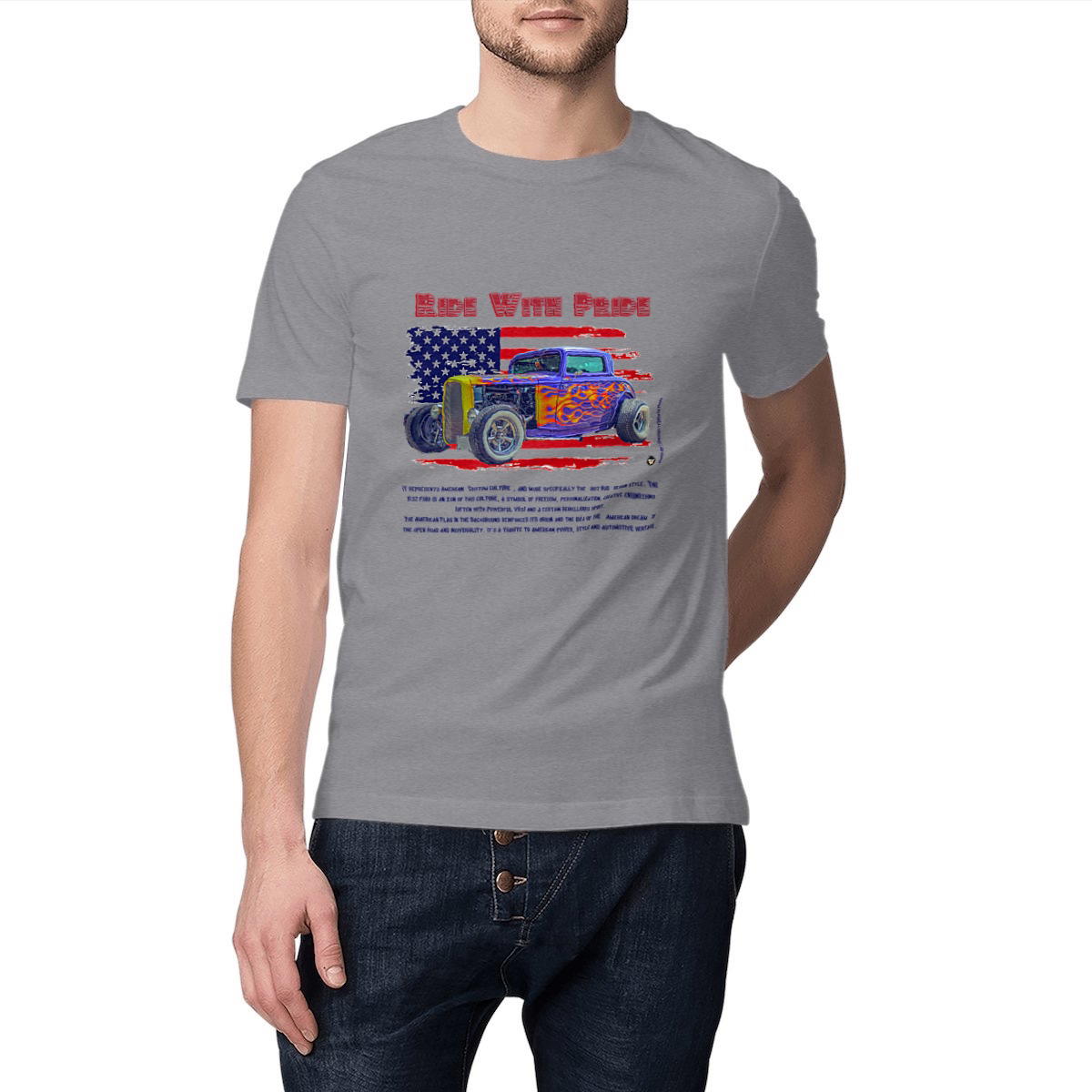 T-shirt Unisexe Classique - Hot Rod Ford Coupé