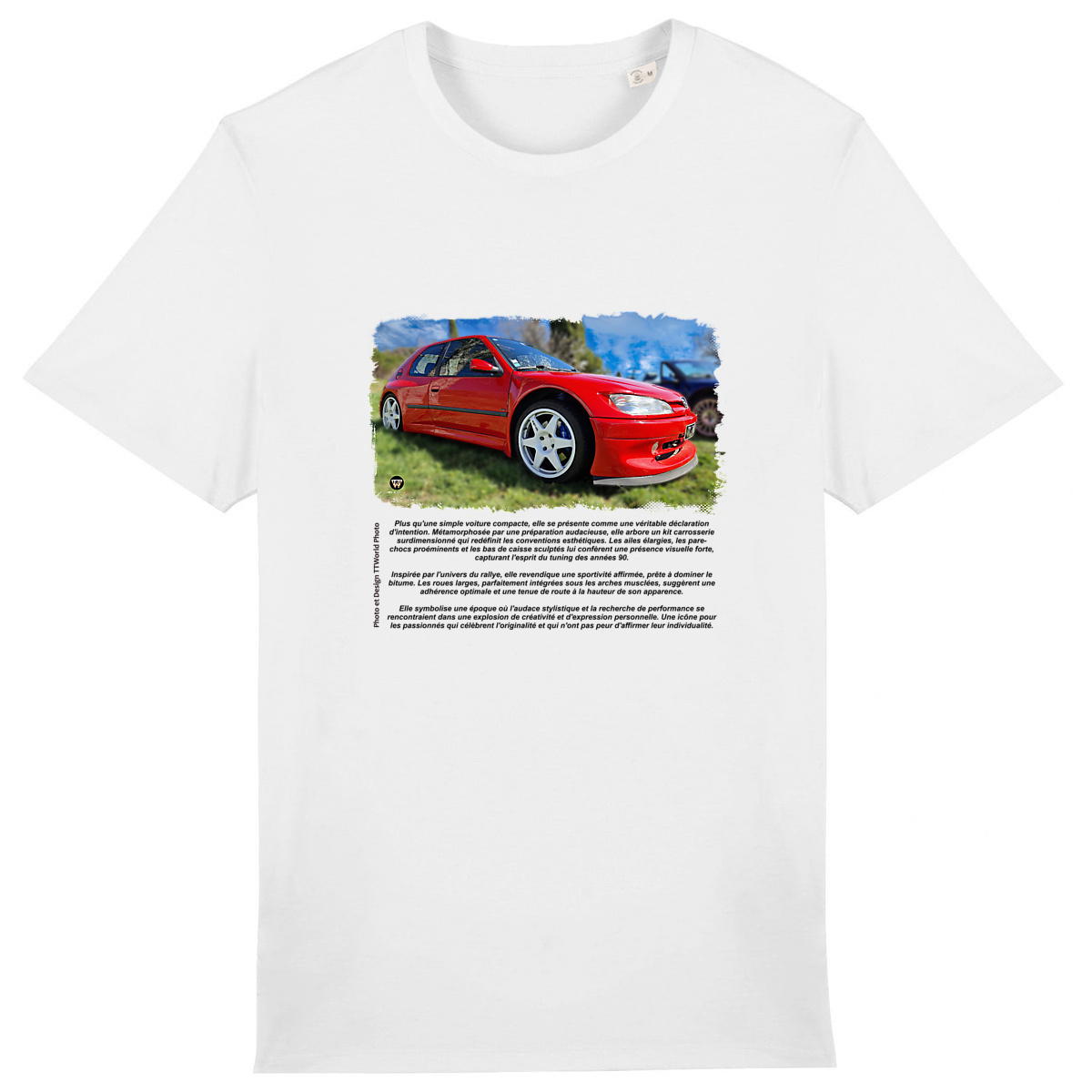 T-shirt Unisexe épais - 306 Dimma rouge - Image