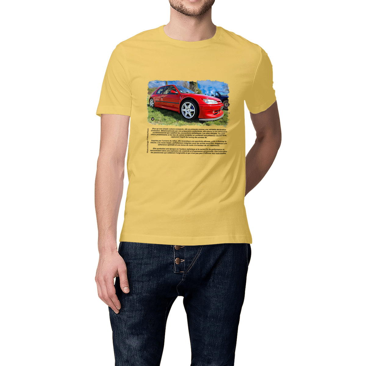 T-shirt Unisexe épais - 306 Dimma rouge